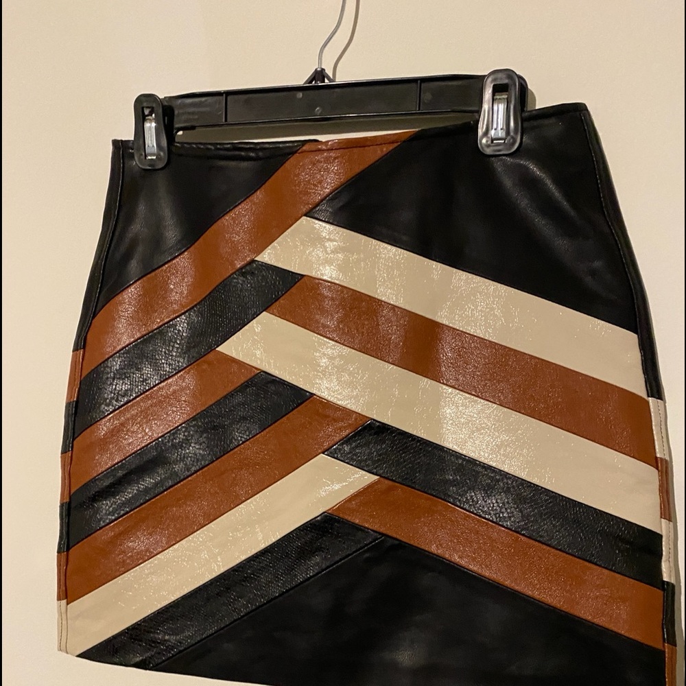 Leather Mini Skirt-BlankNYC size 26 - Never Worn and in perfect condition
